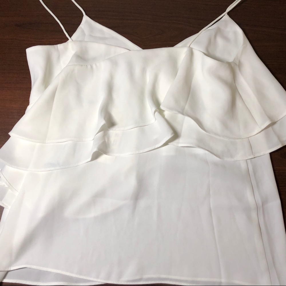 Jcrew Drapey Ruffle Cami - Picture 3 of 5